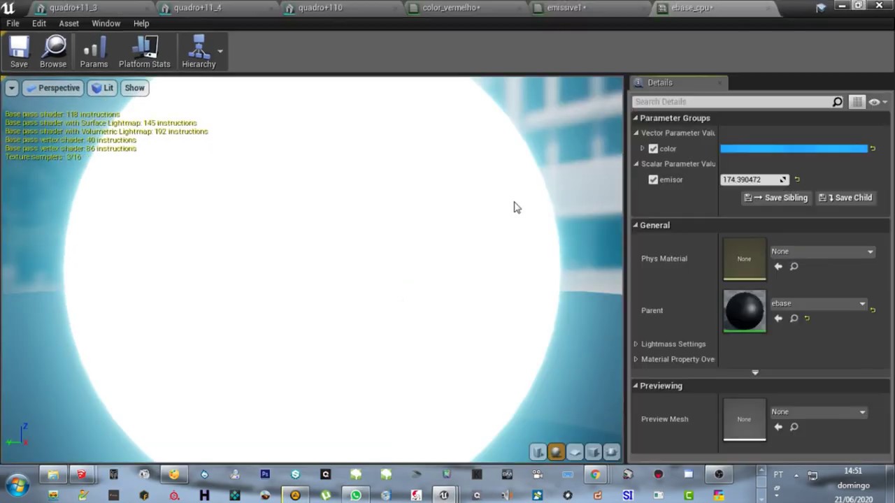 Emissive Color UE4 CRIAR EMISSIVE COLOR COM LUZ 3.0 MAIS PRATICO - YouTube