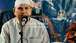 [FULL]  Sub bab 3.12.3.3 - 3.12.3.5 - Muamalat Kontemporer #30 - Ust Dr. Erwandi Tarmizi, MA