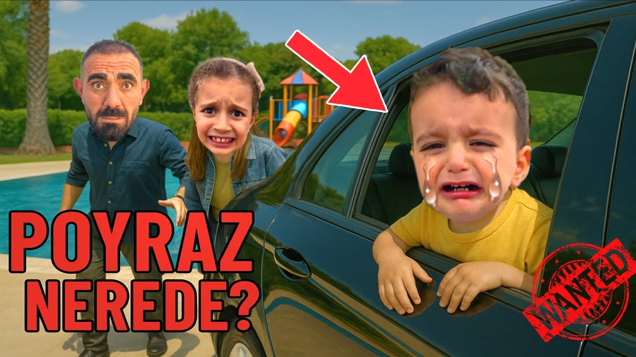 POYRAZ SİTEDE NEREYE KAYBOLDU EYVAH ELİF BABASIYLA POLİSİ ARADI!!