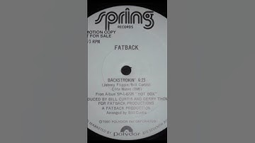 Thumbnail of The Fatback Band - Backstrokin’