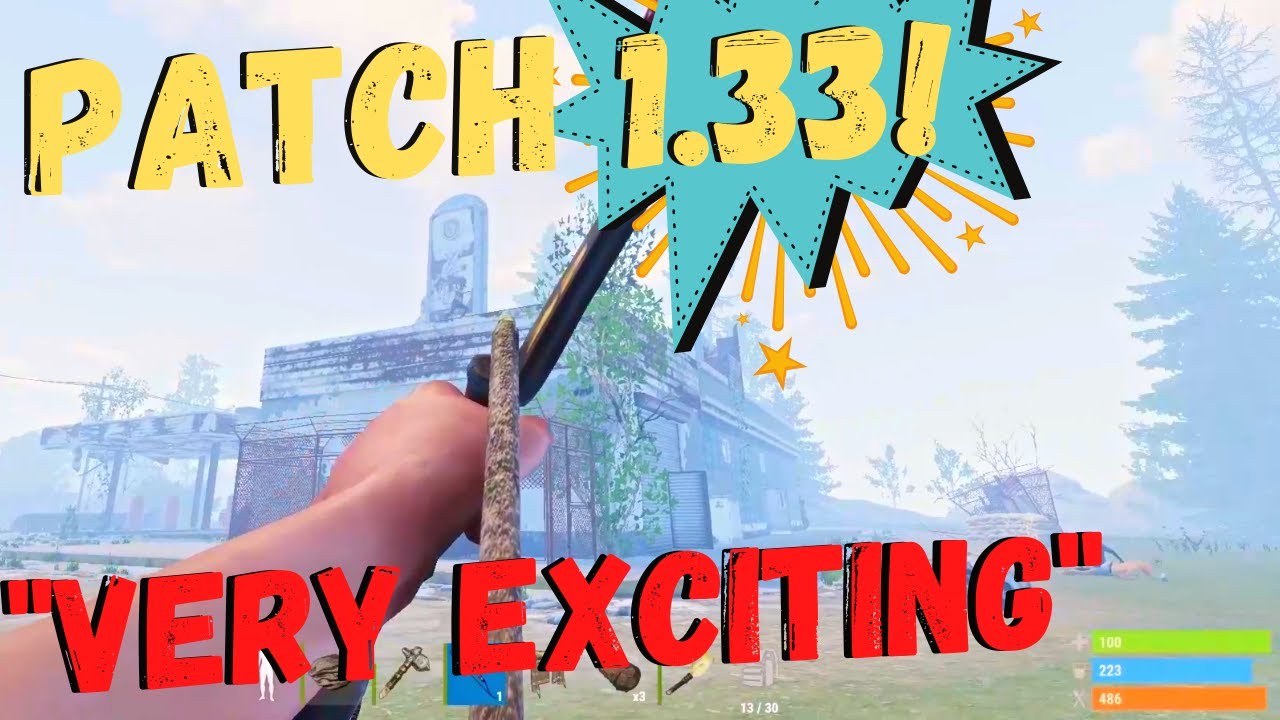 Rust Console News: Update 1.33 Patch Notes - YouTube