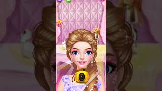 Long Hair Princess Salon _Android Gameplay HD #youtubeshorts #peak_gamerzpeak_gamerz screenshot 1