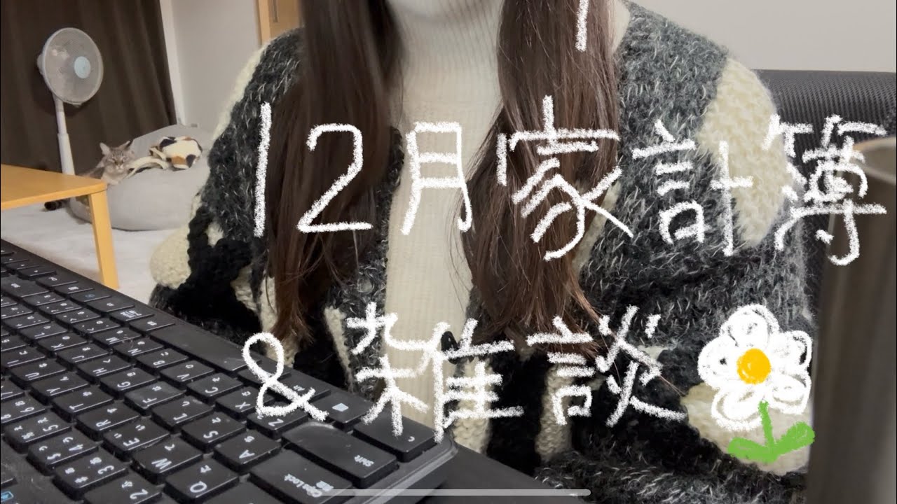 【12月家計簿💰】＆1月予算