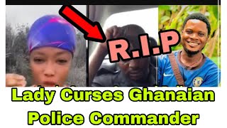 BREAKING: LADY CURS£S SUNYANI POLICE COMMANDER FOR SL££PING WITH HER AND ARR£STING HER 🔥