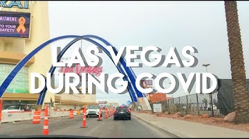 Las Vegas During COVID - Relaxing Drive Down the Las Vegas Strip and Downtown