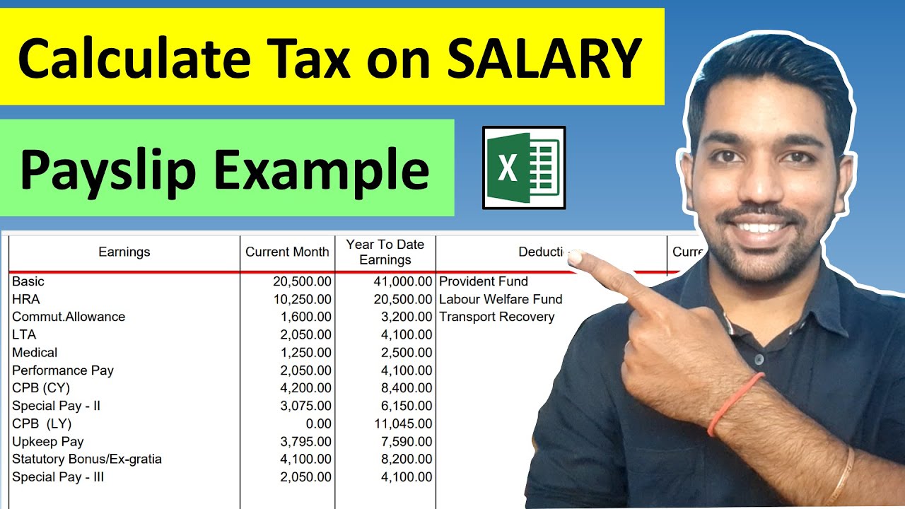 Income Tax Deductions For Salaried Employees Calculator