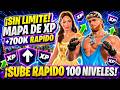 REAL MAPA DE XP FORTNITE TEMPORADA 2 COMO SUBIR RAPIDO DE NIVEL PASE DE BATALLA - SIN CONTADORES