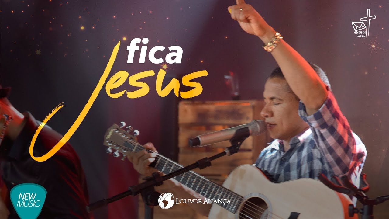 Fica Jesus mais um pouquinho na voz de @jhonataviolonista versão