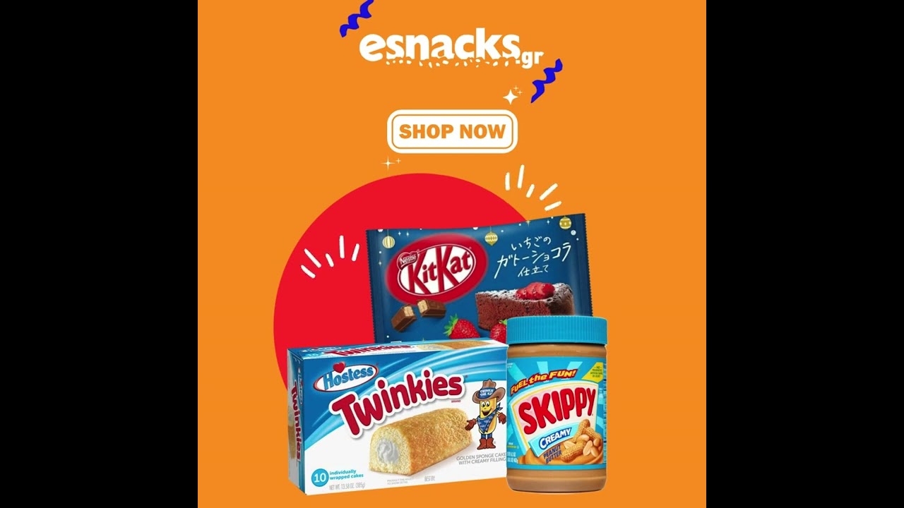 Γλυκά snacks από όλο τον κόσμο! 