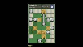 Pushing Machine (Impossible) Level Puzzle 137 - Perfect Solution