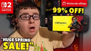 NEW Nintendo eShop Spring Sale Has INCREDIBLE Deals!