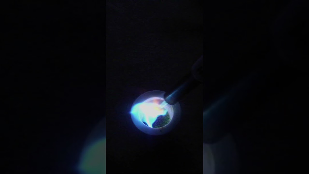 Nile Yellow makes a blue flame *GONE WRONG* 