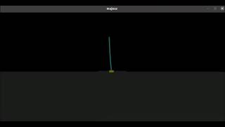 Quadruple inverted pendulum reinforcement learning based control.