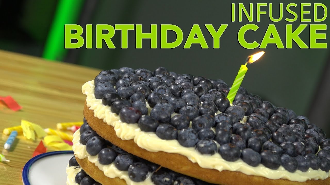 Birthday Cake - Infused Food How To - MagicalButter.com