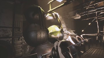 Dead Space Inspired Environment - Unreal Engine 4 - First Person Walkthrough