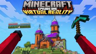 I Started a Minecraft Forever World in VR - Ep 1