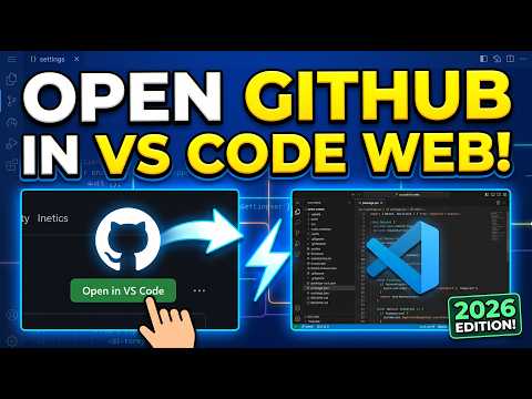 How to Quickly Open Any GitHub Repository in Visual Studio Code Web 2026