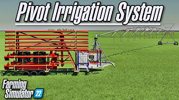 Pivot Irrigation (by Hispano Modding) | Farming Simulator 22