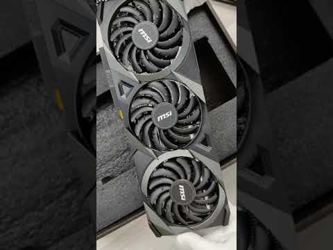 Обзор видеокарты MSI GeForce RTX3060 Ventus 3x