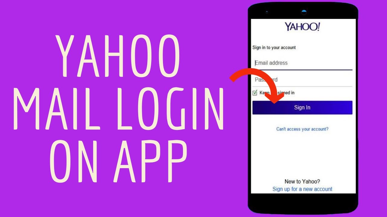 Como entrar no Yahoo com login e senha 