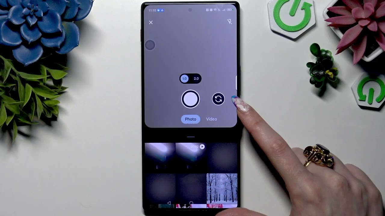 ZTE Nubia RedMagic 11 Air – How to Add a Photo to a Text Message