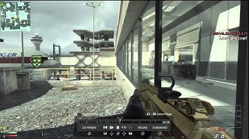 MW3 4v4 GB variant SnD on Terminal