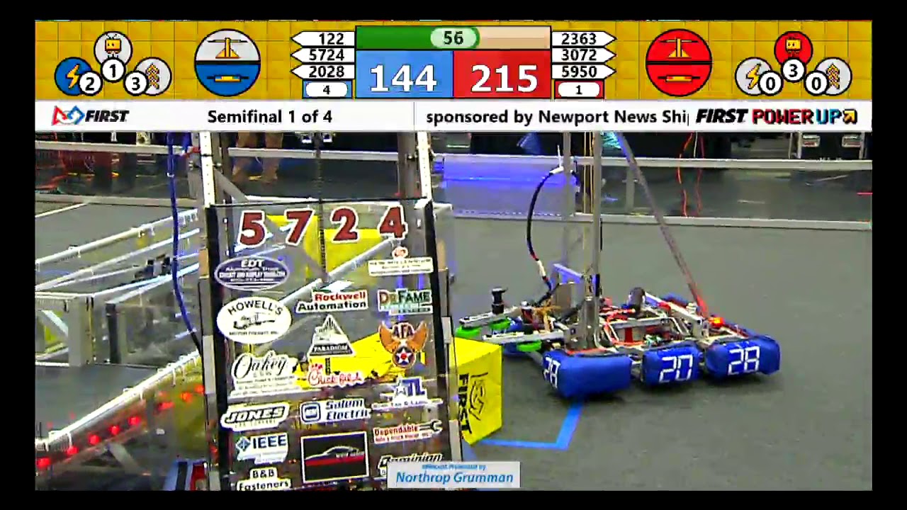 SF1M1 - 2018 CHS District Hampton Roads Event sponsored by Newport News Shipbuilding