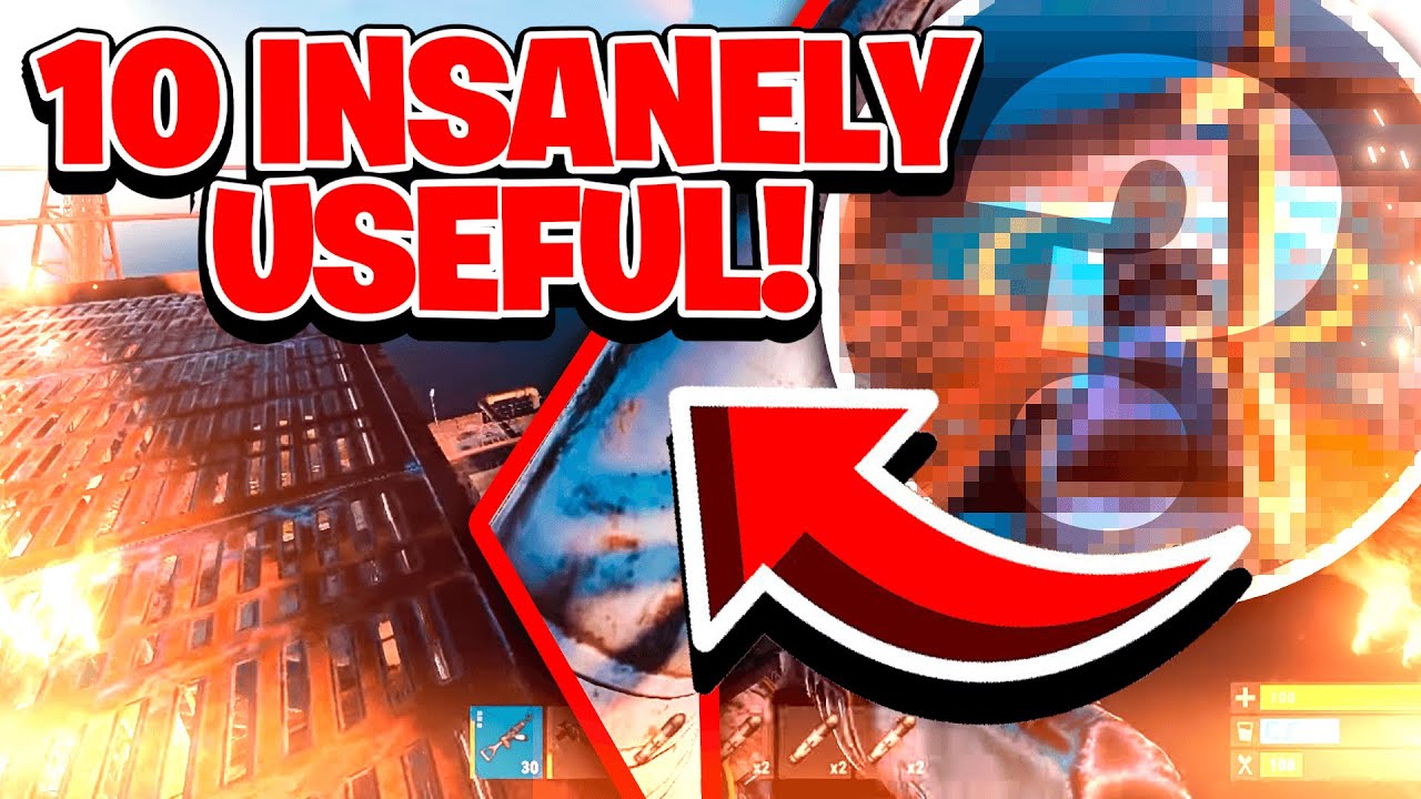 10 INSANELY USEFUL Tips and Tricks For Large Oil Rig!! (RUST) - YouTube