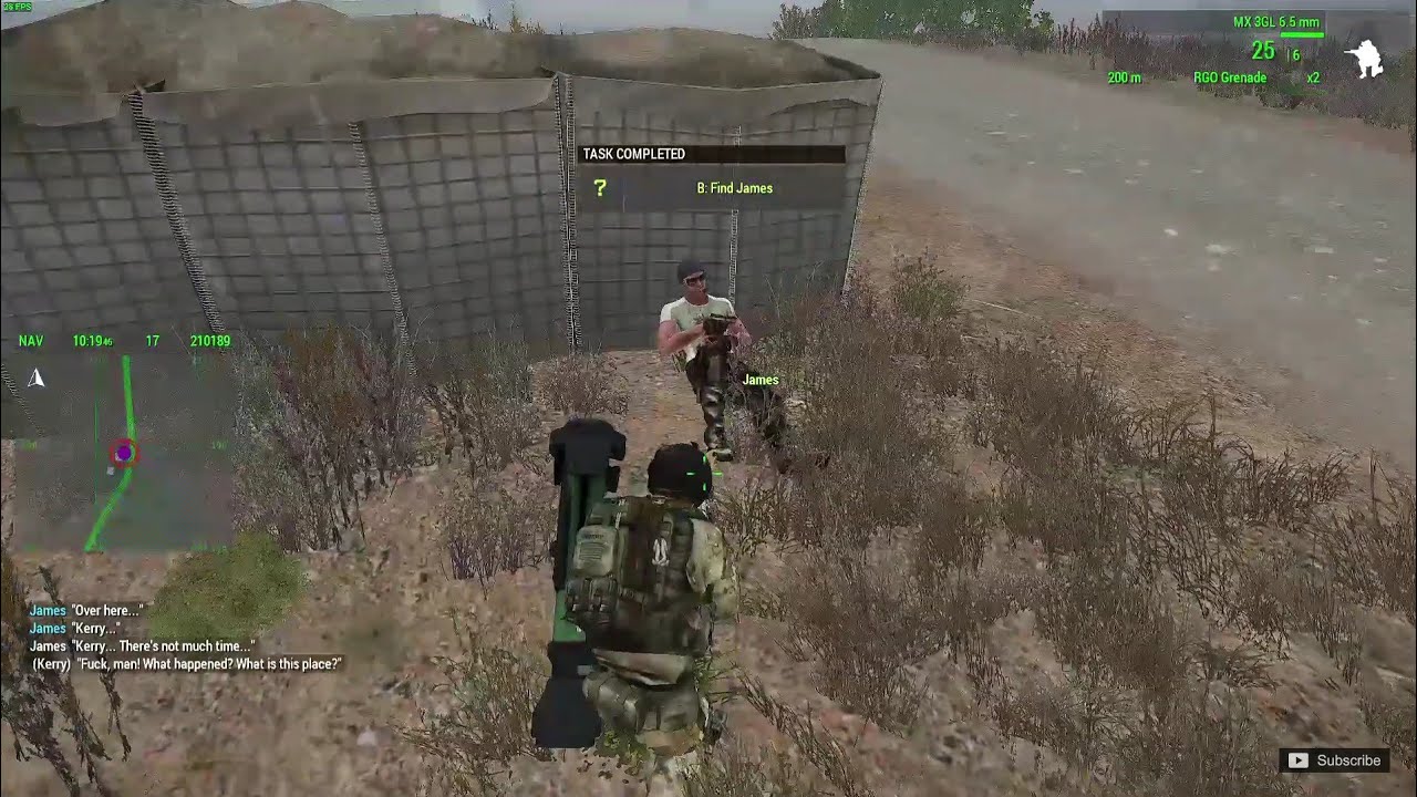 Arma 3 | James & Miller Path - Paradise Found Mission Alternative