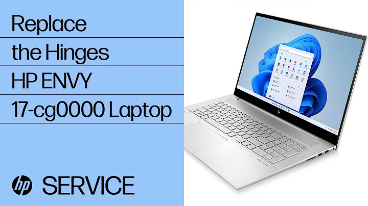 Replace the Hinges | HP ENVY 17-cg0000 Laptop PC | HP