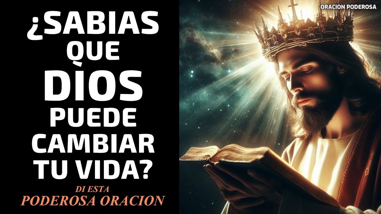 ¿Sabías que Dios puede cambiar tu vida con solo una breve oración? Di ...