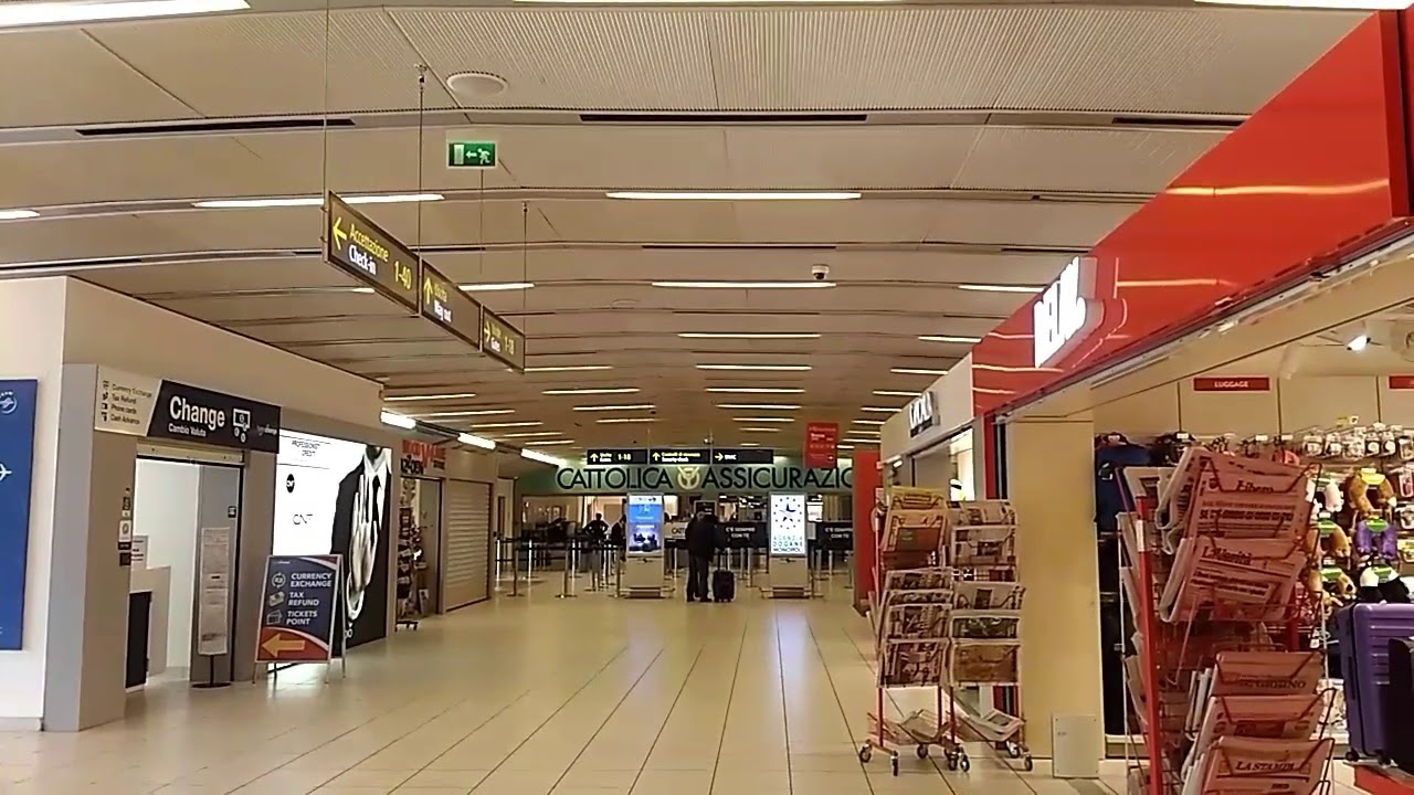Inside the Airport of Verona Aeroporto di Verona by AK Travelling