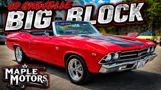 1969 Chevelle Convertible $37,900 Maple Motors TEST DRIVE