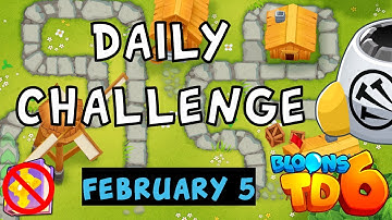 Bloons TD 6 Daily Challenge | Valliantbadger48