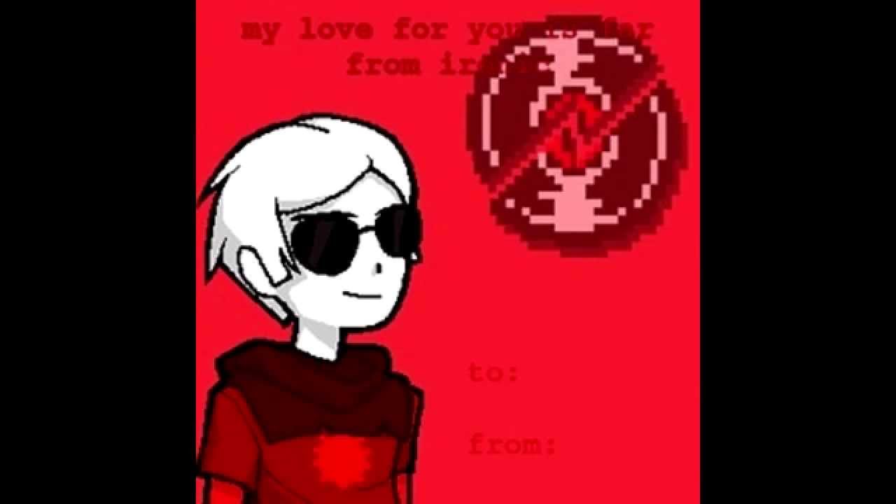 Homestuck Valentines Day Cards - YouTube