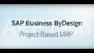Apptech Demo Project Based Mrp With Sap Business Bydesign