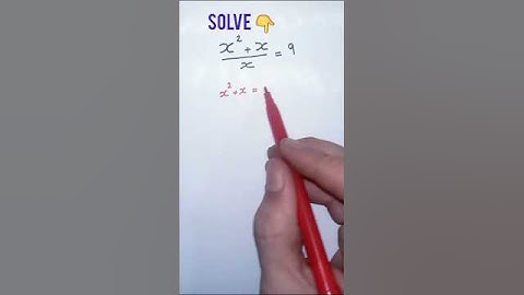 Only geniuses get this right 🧠 How To Solve This Equation?