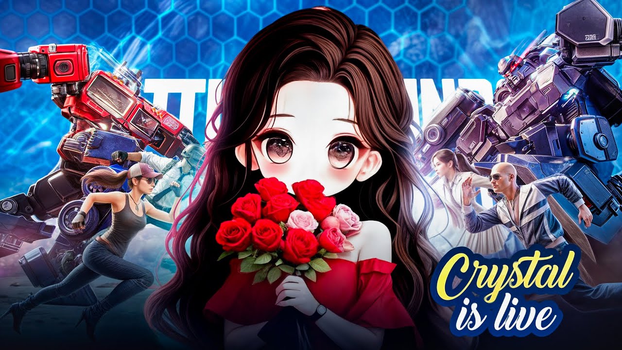 DAy 13🛑REGULAR STREAMER IS BACK 😻 | BGMI LIVE WITH CRYSTAL 😻ROAD TO 1K ...
