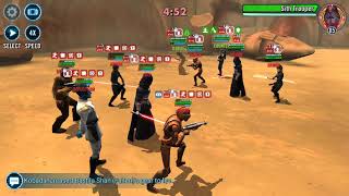 Darth Revan plus chewy and thrawn vs Darth Revan