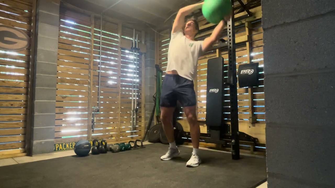 Rotational Med Ball Slams