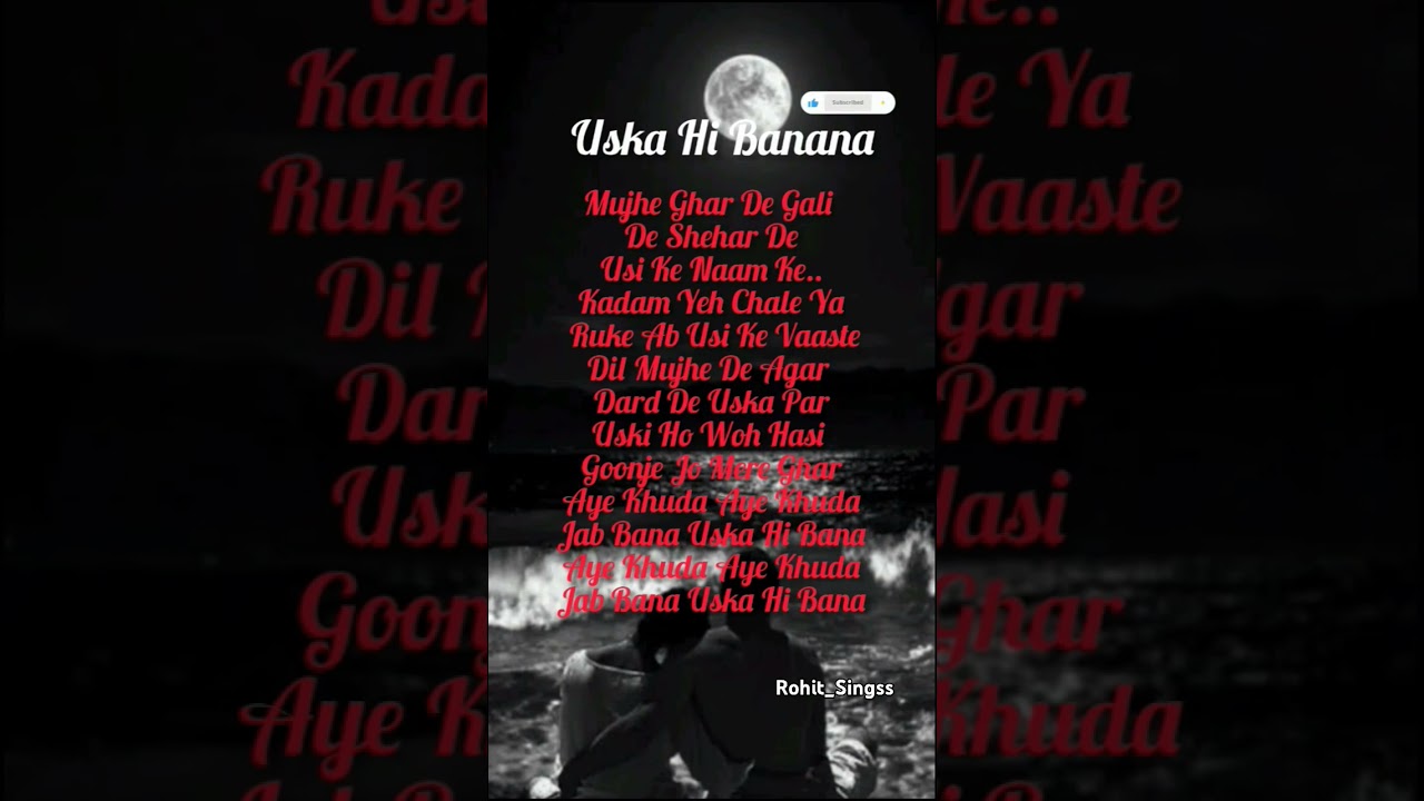 Uska Hi Banana Lyrics 