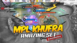 MPL KHUFRA AMAZING SET PART 1 | Snipe Gaming Tv