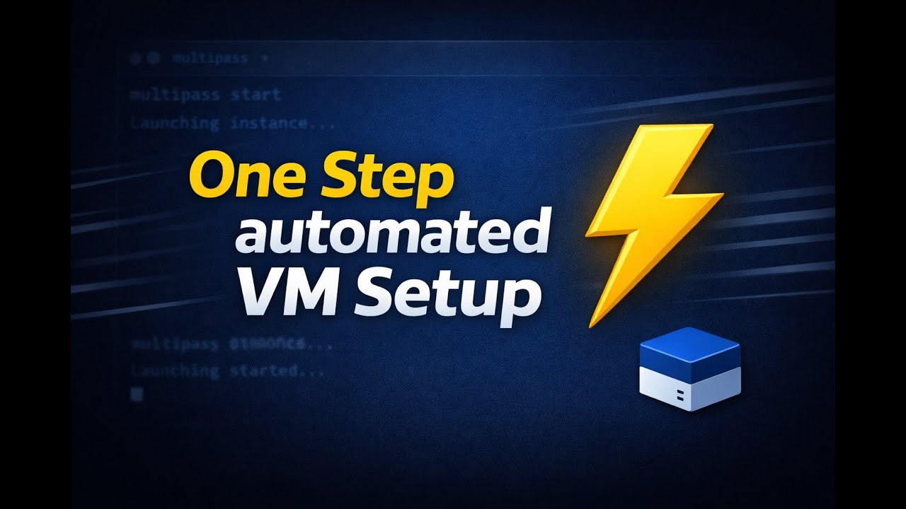 Multipass Desktop Build Automation Demo | Quick VM Setup on Mac