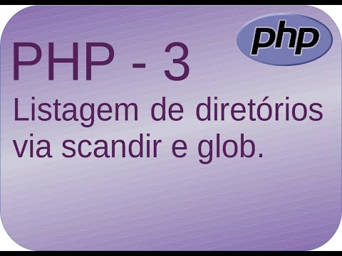 PHP - Lesson 003 - Listing files in a folder/directory - scandir and glob