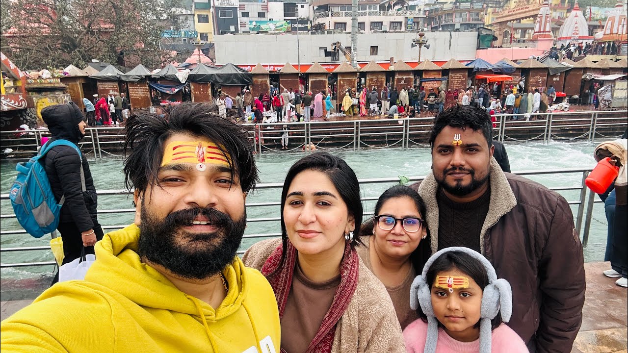 Rishikesh/Haridwar mini vlog with friends we’ve spent our 1st of 2026 in the land of god Devbhomi❤️