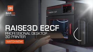 B&R & Raise 3D - E2CF Professional Desktop 3D printer
