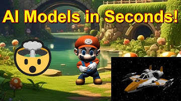 Make AMAZING 3D Models with AI in Just Seconds! 🤯