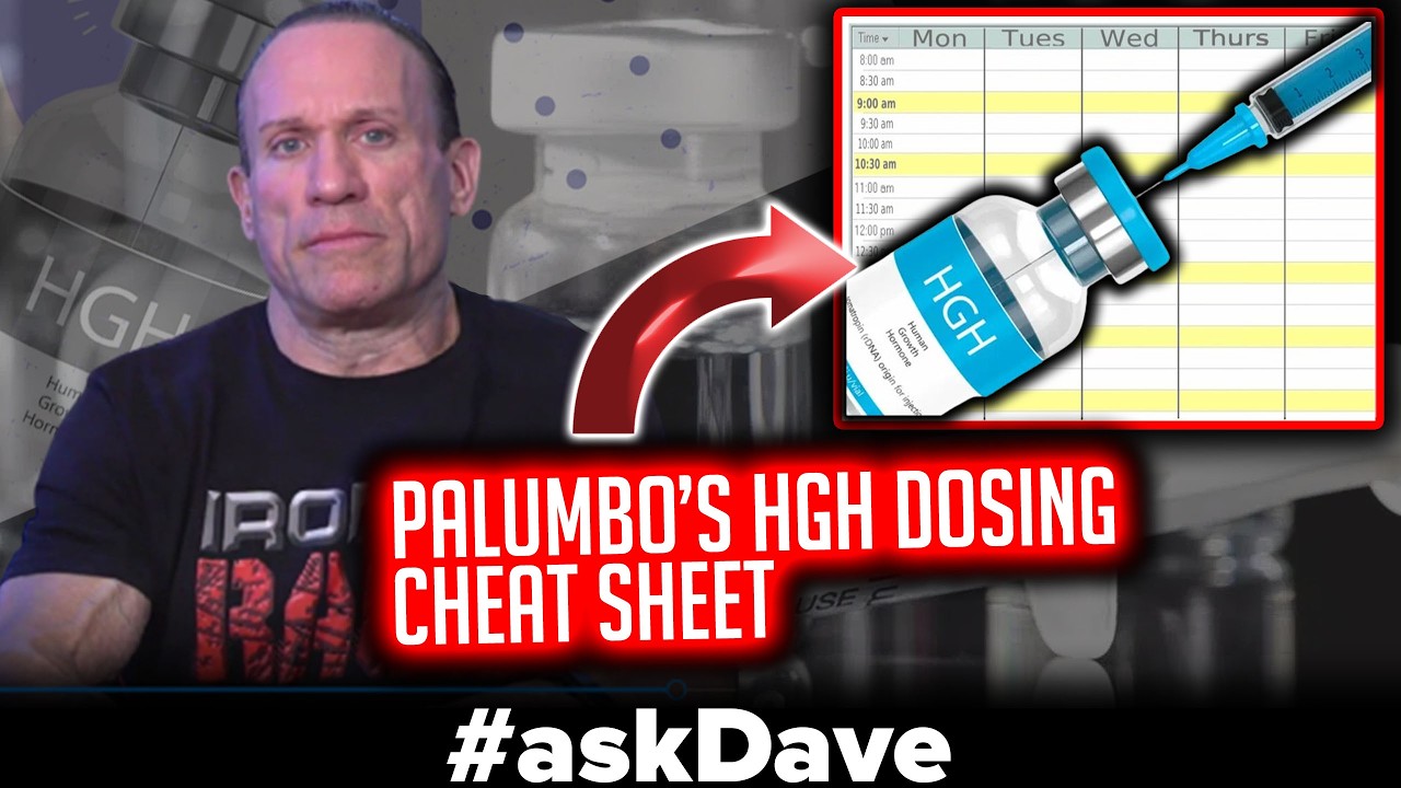 HGH DOSING PROTOCOL FOR MASS! #askDave - YouTube