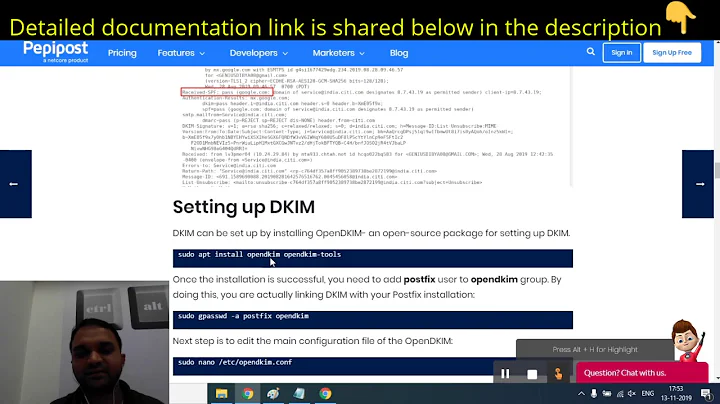How to Set up SPF and DKIM with Postfix on Ubuntu Server
