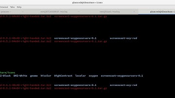 How to install customer mouse cursors in SUSE Linux